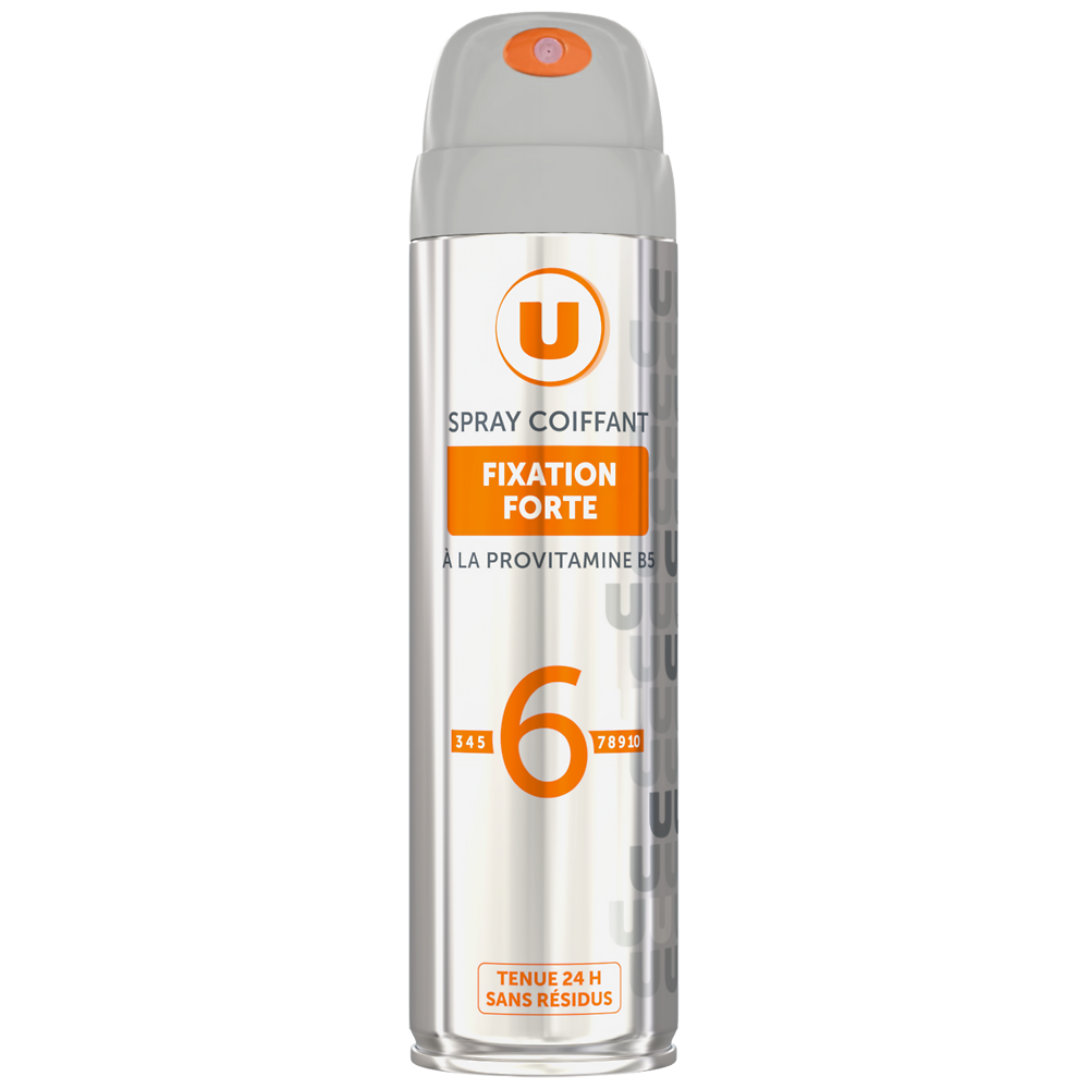 U Spray coiffant fixation forte - Bombe 250ml