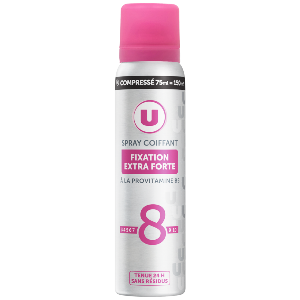 U Spray compressé fixation extra forte 75ml(=150ml)