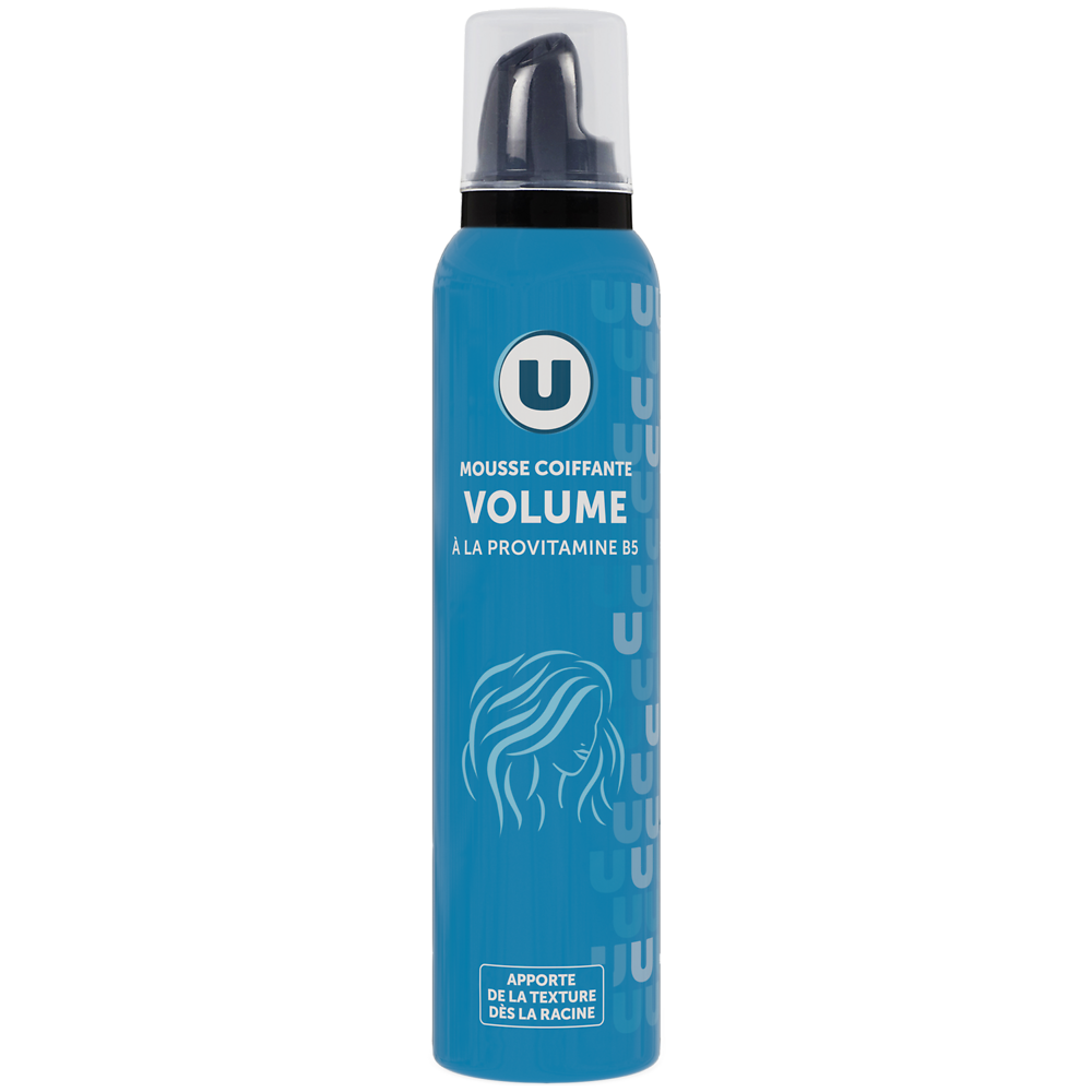 U Mousse coiffante volume - Bombe 200ml