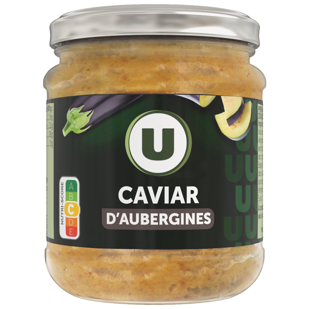 U Caviar d'aubergines bocal 190g