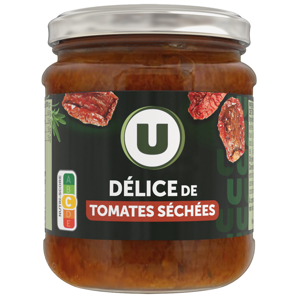 U Délice de tomates séchées bocal 190g