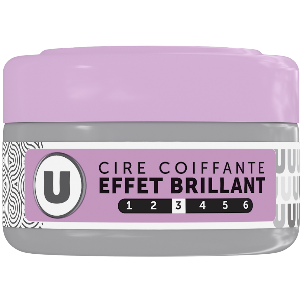 U Cire coiffante femme effet brillant - 75ml