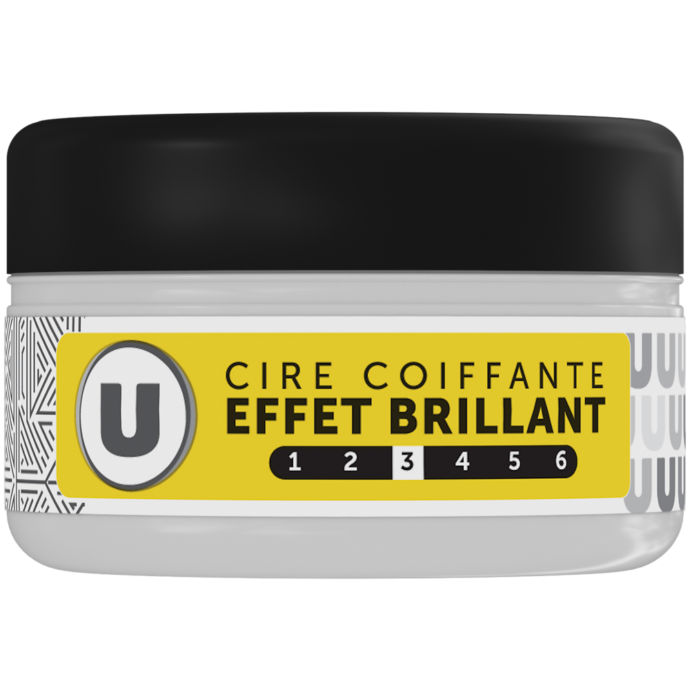 U Cire coiffante homme effet brillant - 75ml