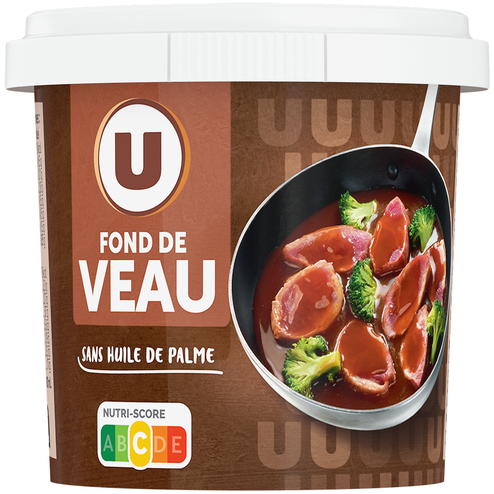 U Fond de veau pot 110g