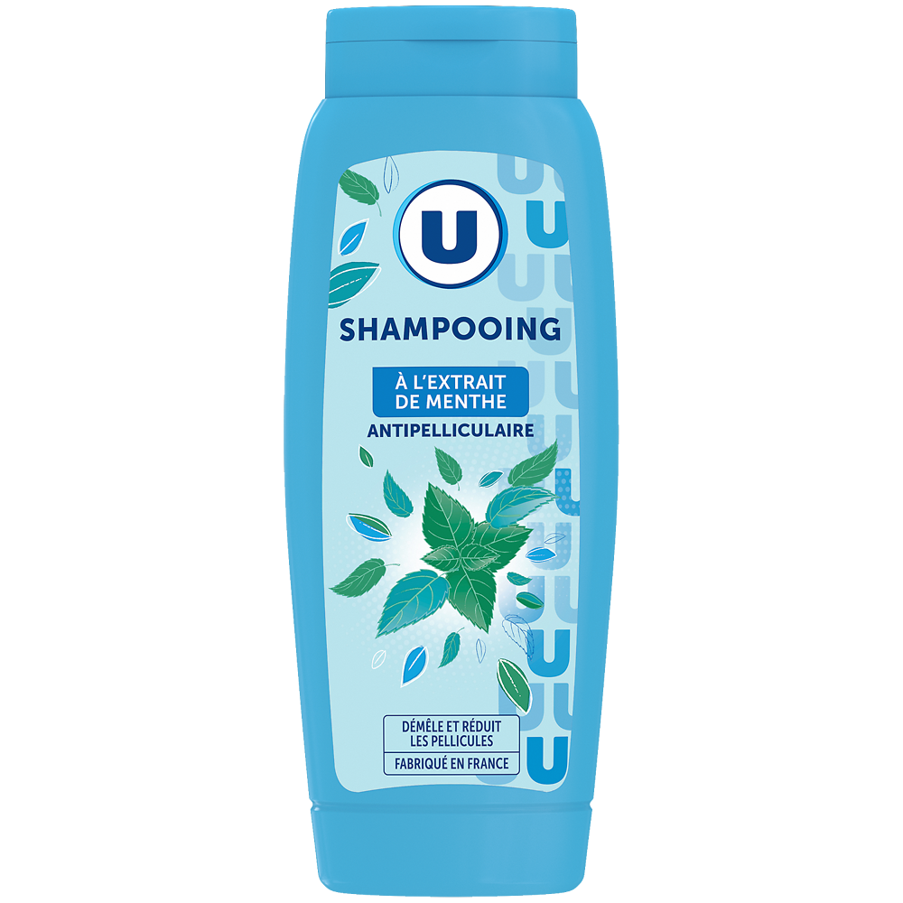 U Shampooing antipelliculaire menthe - 500ml