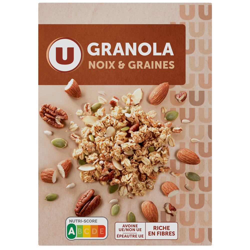 U Granola Noix & Graines 350G