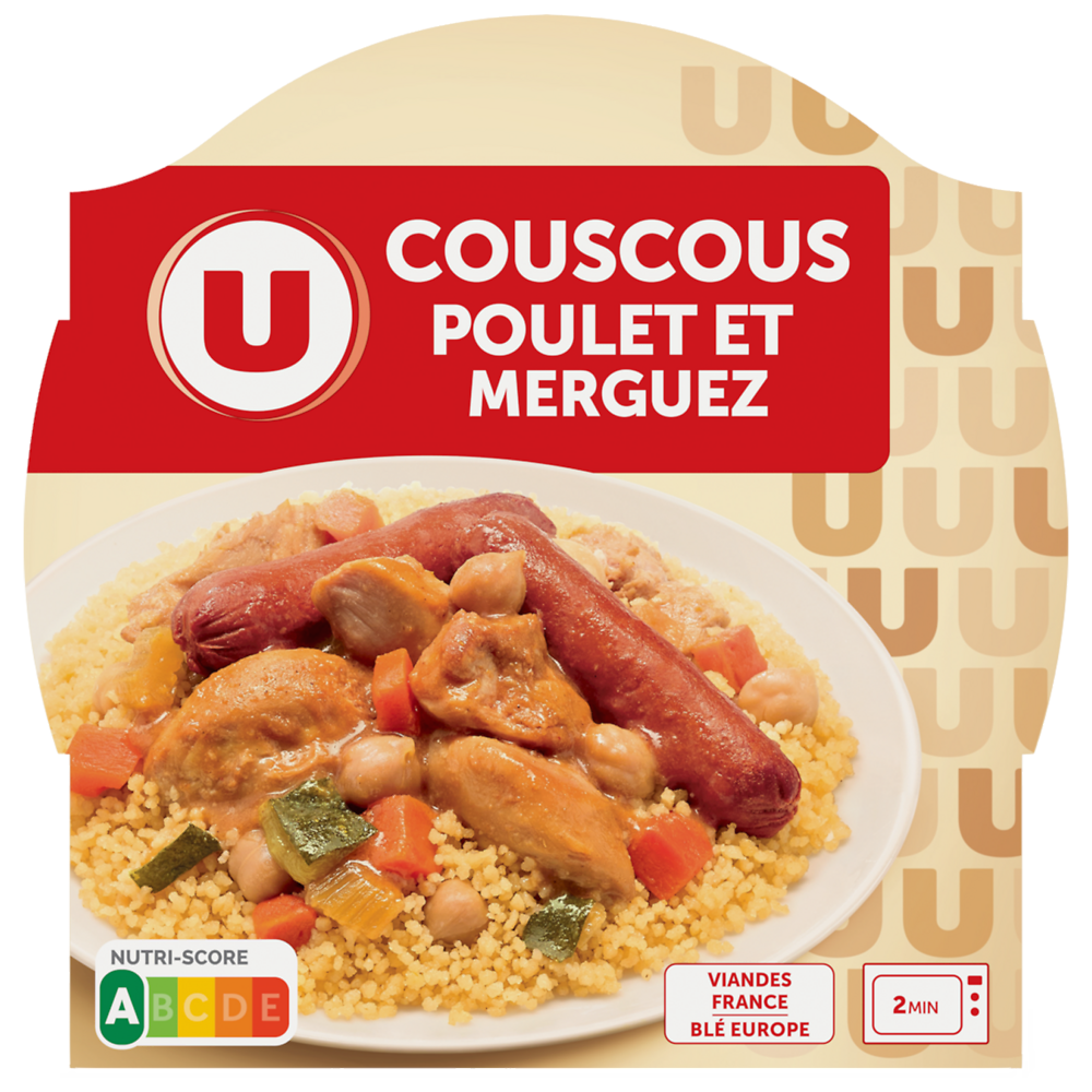 U Couscous poulet merguez 300g