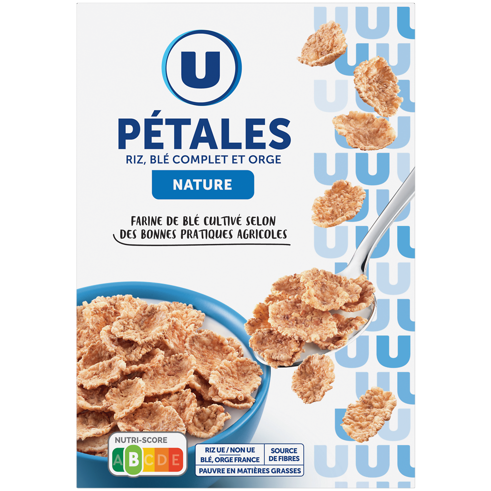 U Pétales de riz & blé orge 500g