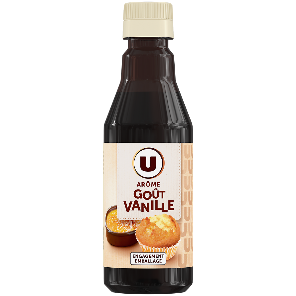 U Arôme artificiel goût vanille, 200ml