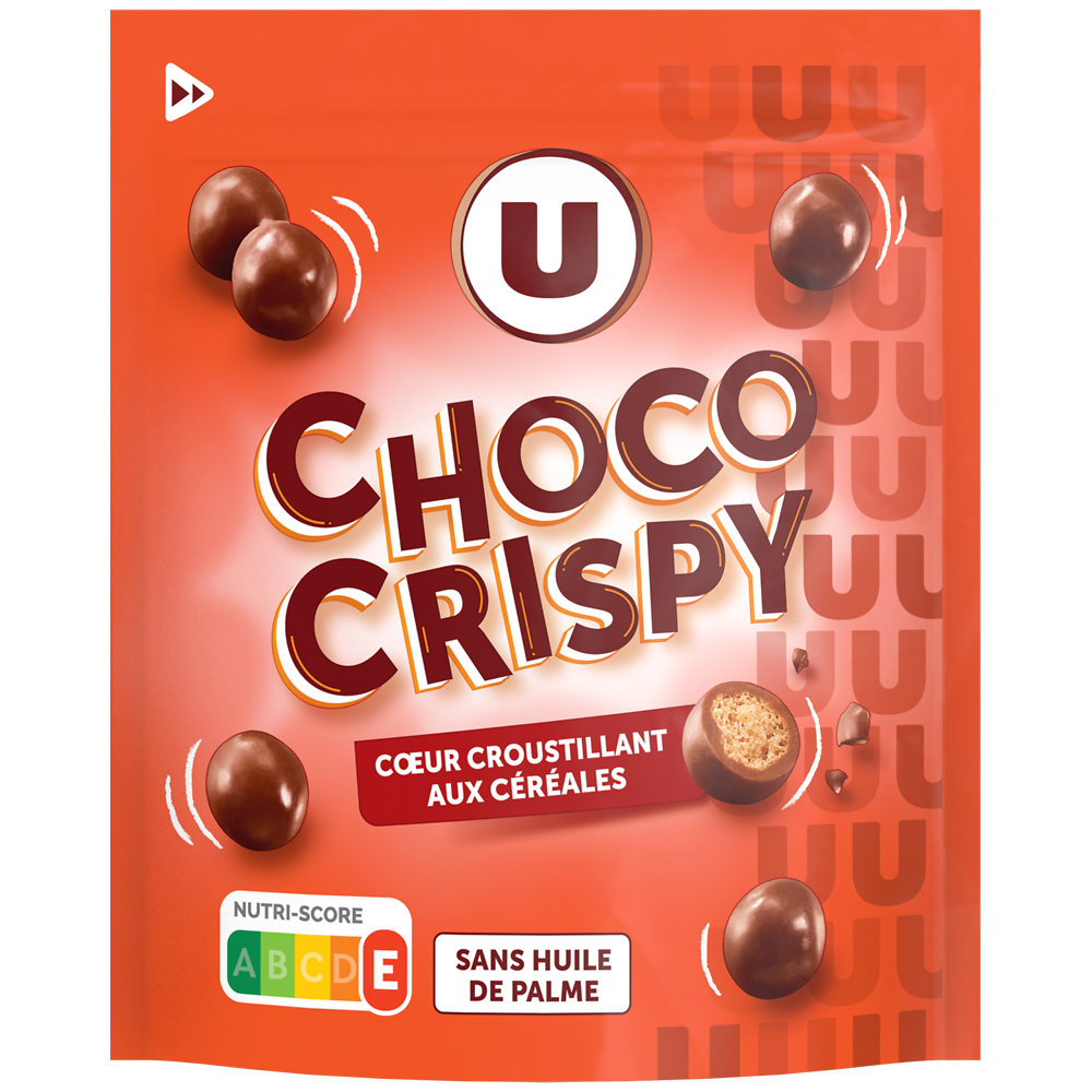 U Billes croustillantes choco crispy, 192,5g