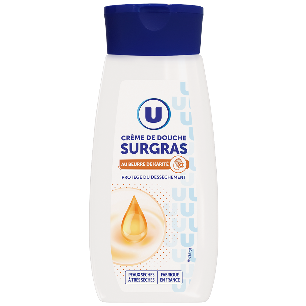 U Crème de douche surgras, 250ml