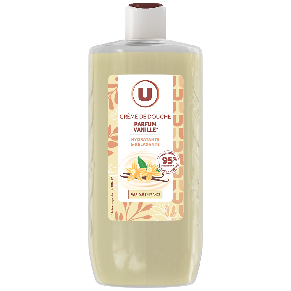 U Crème de douche vanille, 250ml