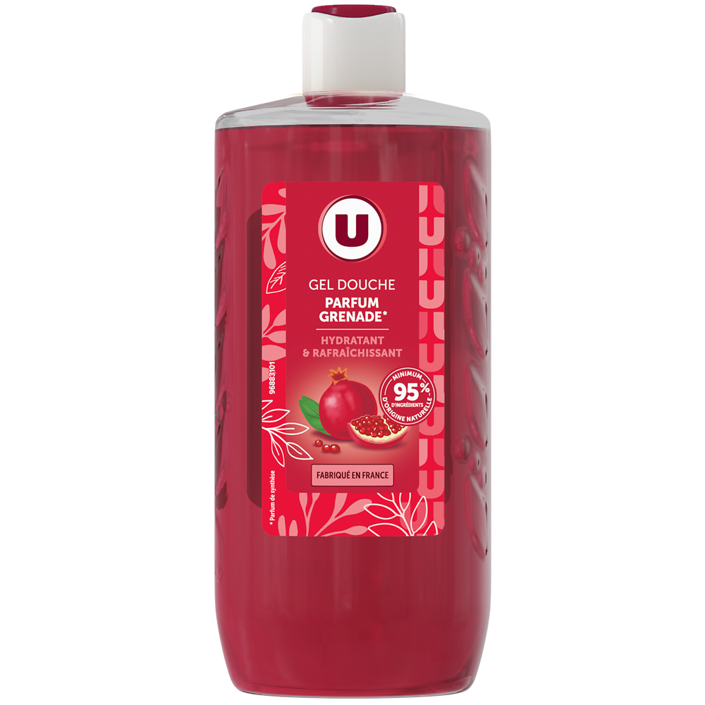 U Gel douche Parfum grenade - 250ml