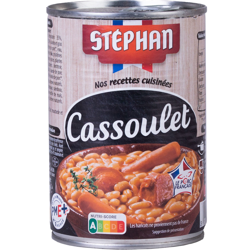 Cassoulet STEPHAN, boîte de 420g