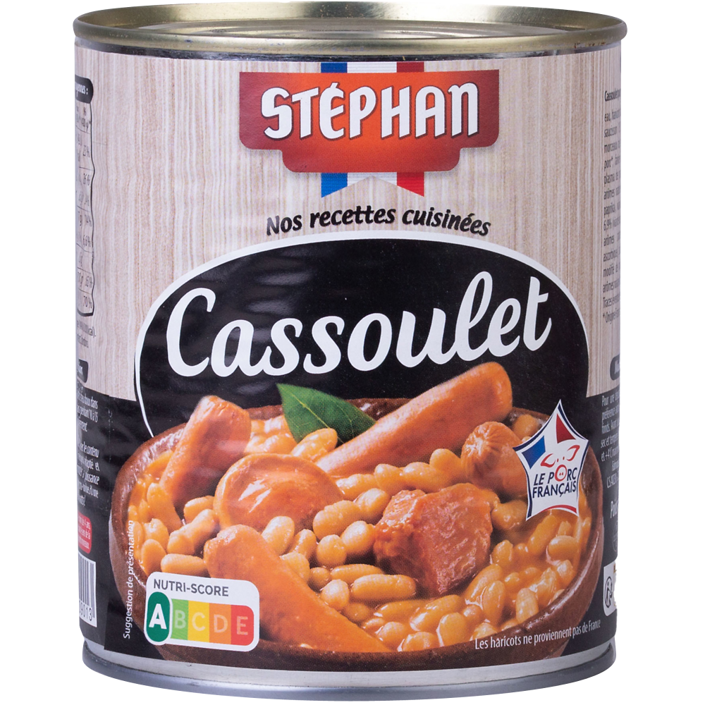 Cassoulet STEPHAN, boîte de 840g