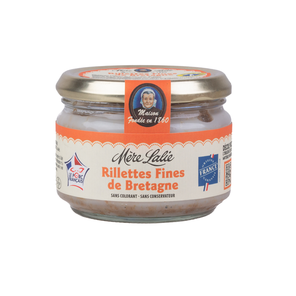 Rillettes fines de Bretagne MERE LALIE 180G