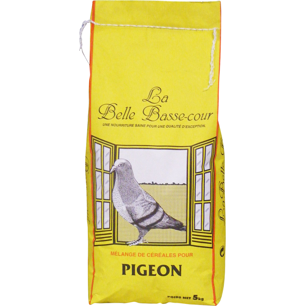 Aliment complet pour pigeons LA BELLE BASSE COUR, 5kg