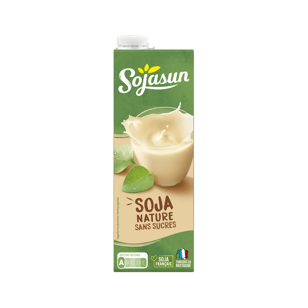 Boisson végétale Soja Nature-Brique 1L