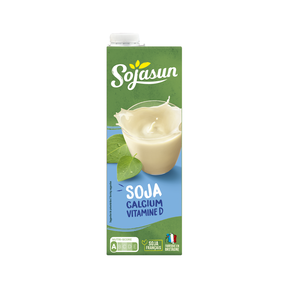 Boisson végétale Soja Calcium-Brique 1L