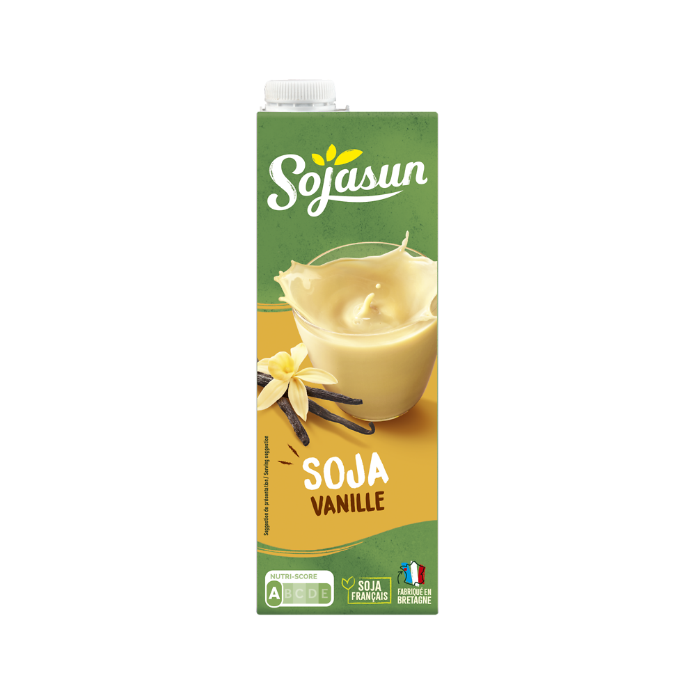 Boisson végétale Soja Vanille-Brique 1L