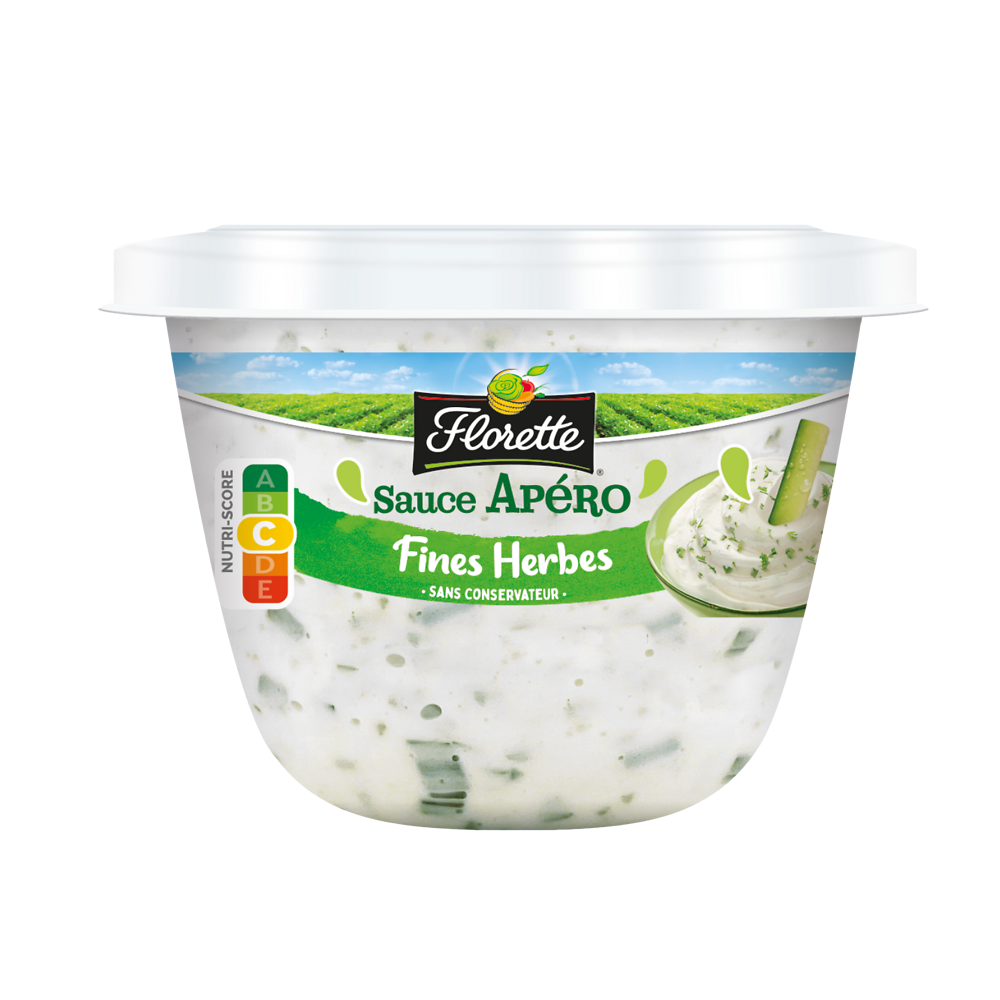 Sauce apéro fines herbes, FLORETTE, barquette, 175g