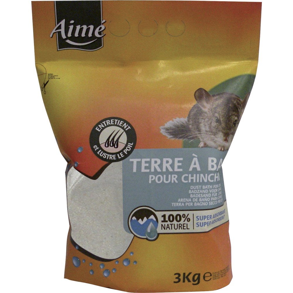 Terre chinchilla, AIME, 3kg