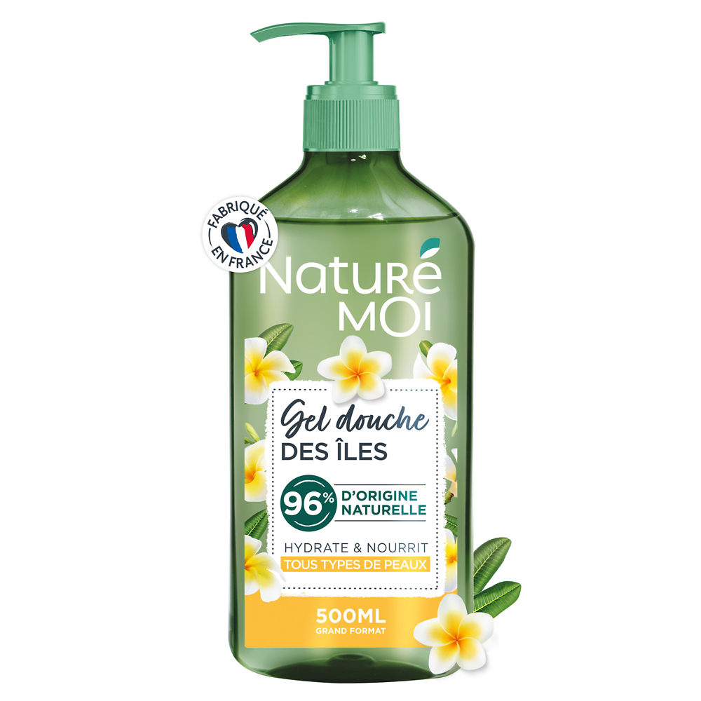 Creme douche des iles fleur de tiare NATURE MOI 500ml