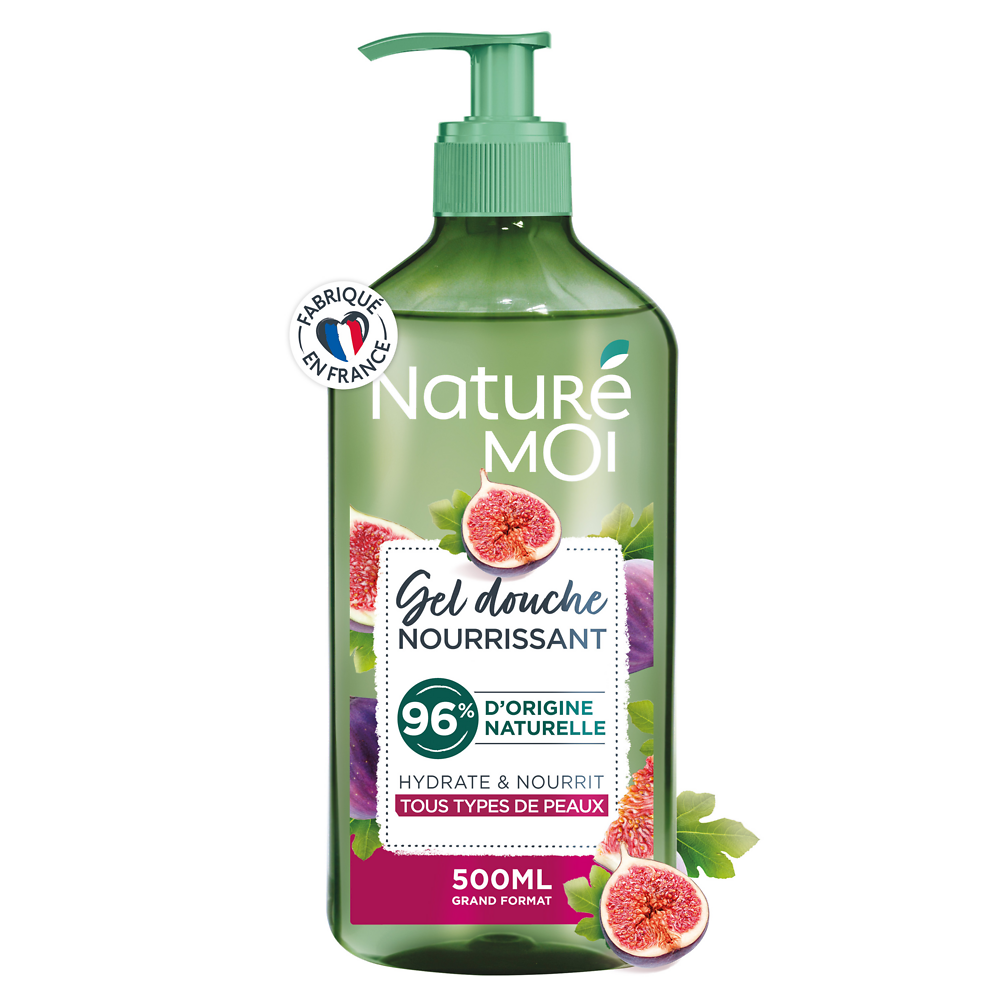 Gel douche nourissant figue NATURE MOI 500ml