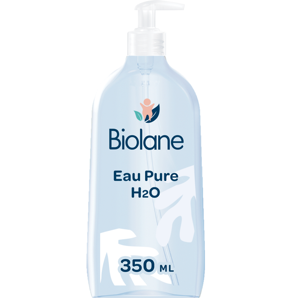 Eau pure H20 apaise et protège nettoyant sans rinçage BIOLANE 350ml