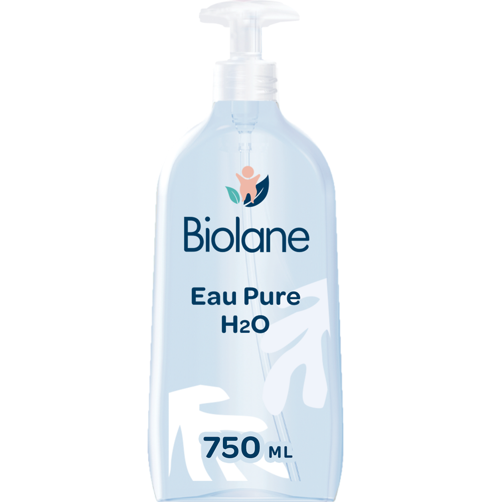 Eau pure H2O Biolane flacon pompe 750ml