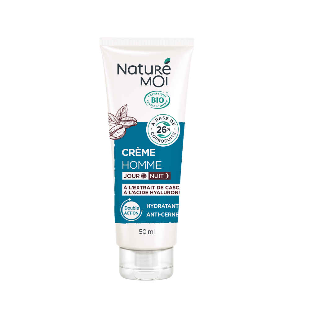 Crème hydratante jour nuit homme bio NATURE MOI 50ml