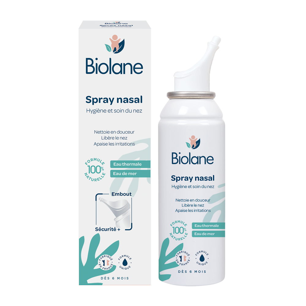 Spray nasal eaux thermale et mer BIOLANE 100ml