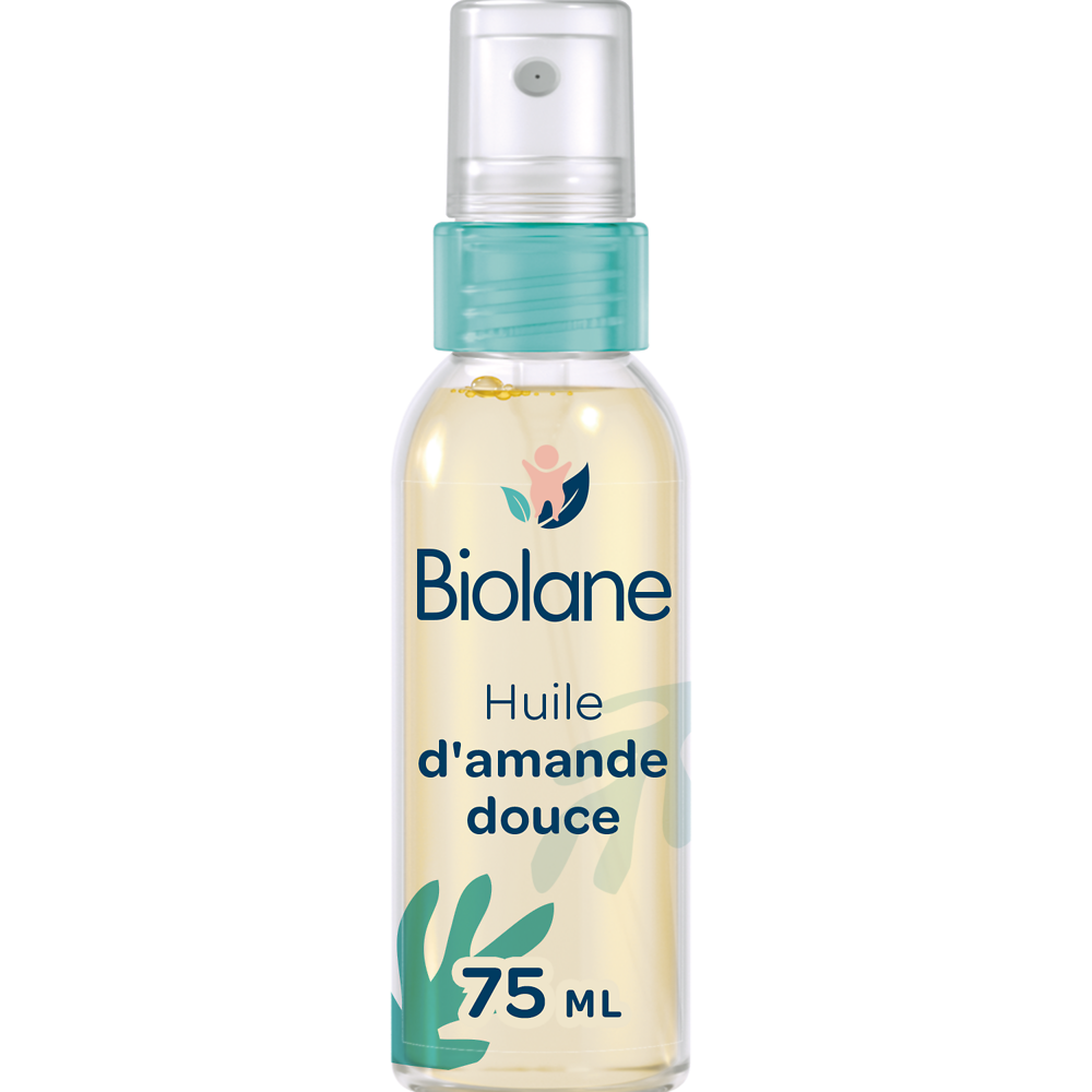 Huile d'amande douce BIOLANE, 75ml