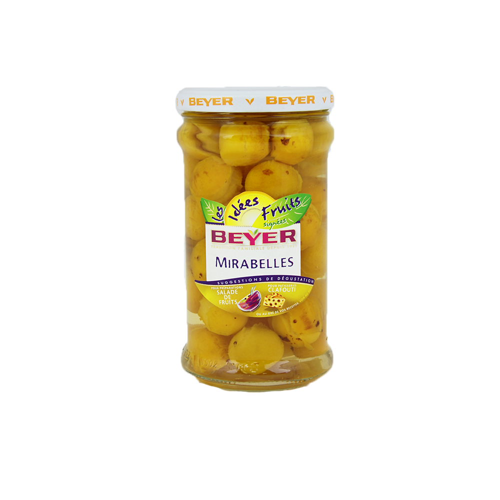 Mirabelles au sirop BEYER, bocal de 350g