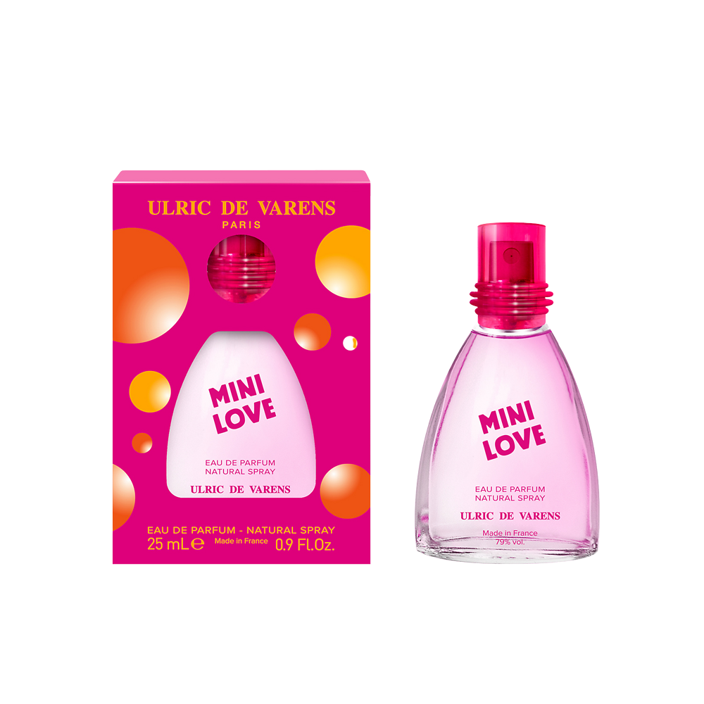 Eau de parfum Mini Love ULRIC DE VARENS, 25ml