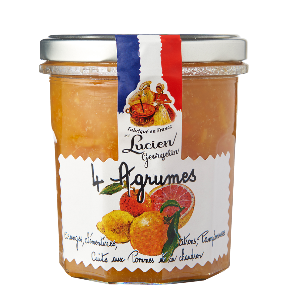 Préparation de 4 agrumes Les Recettes Cuites au Chaudron LUCIEN GEORGELIN, 320g