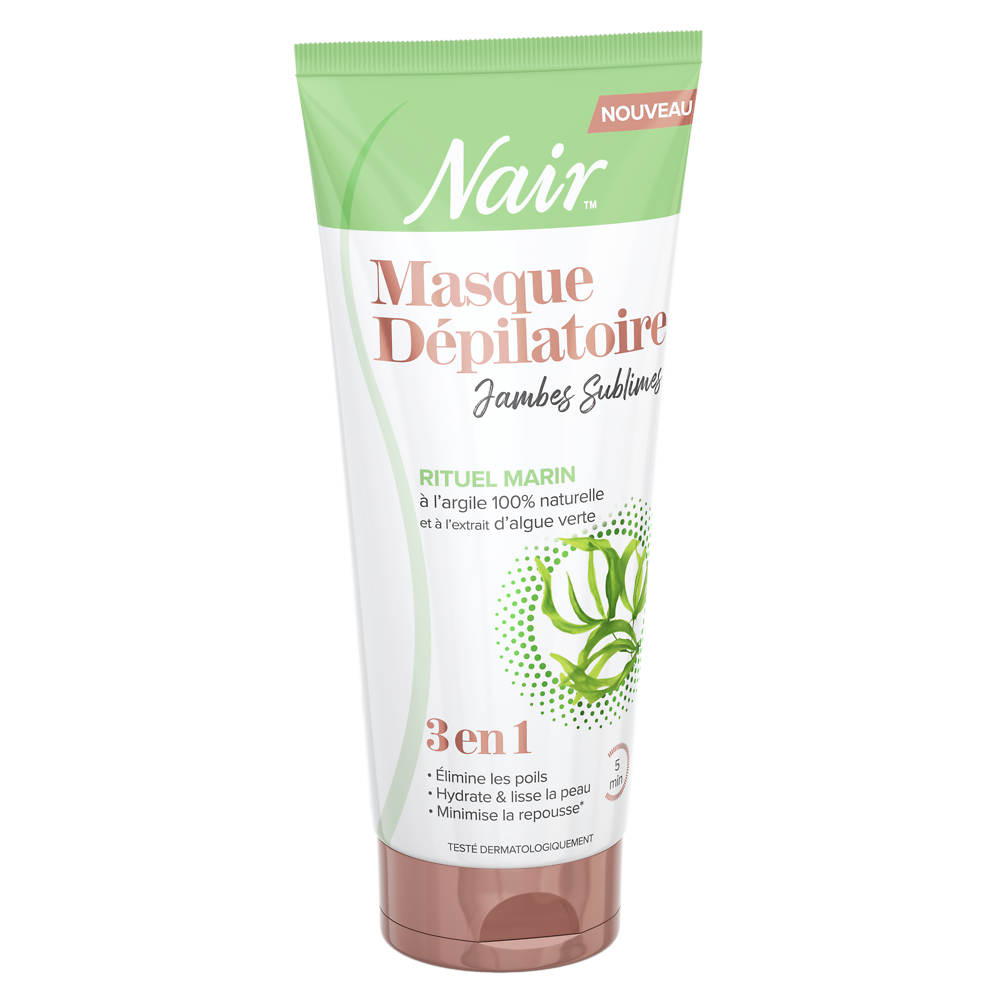 Masque dépilatoire jambes algue NAIR 180ml