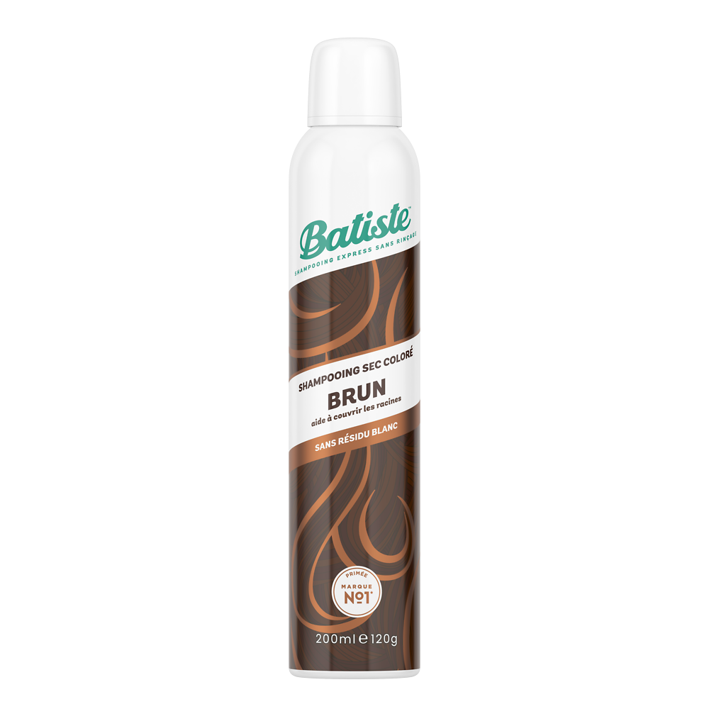 Shampooing sec touche de couleur brunette BATISTE 200ml