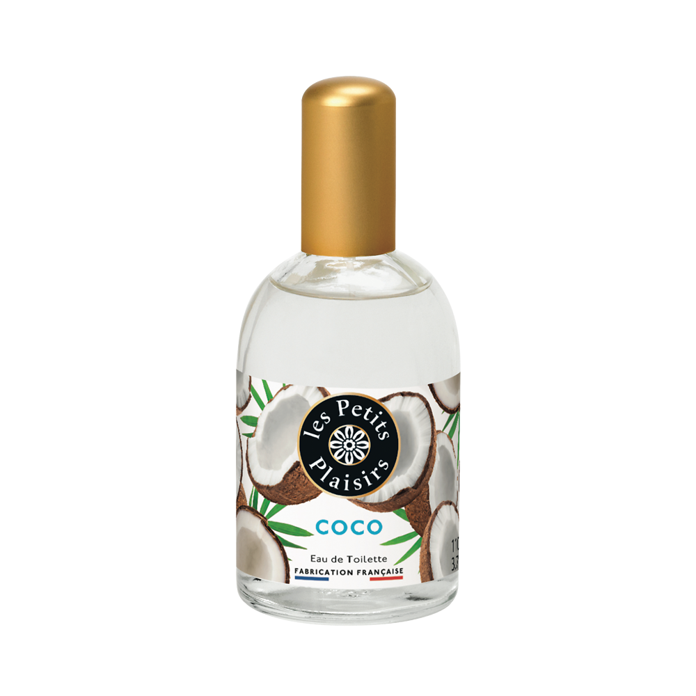 Eau de toilette coco LES PETITS PLAISIRS, vaporisateur 110ml