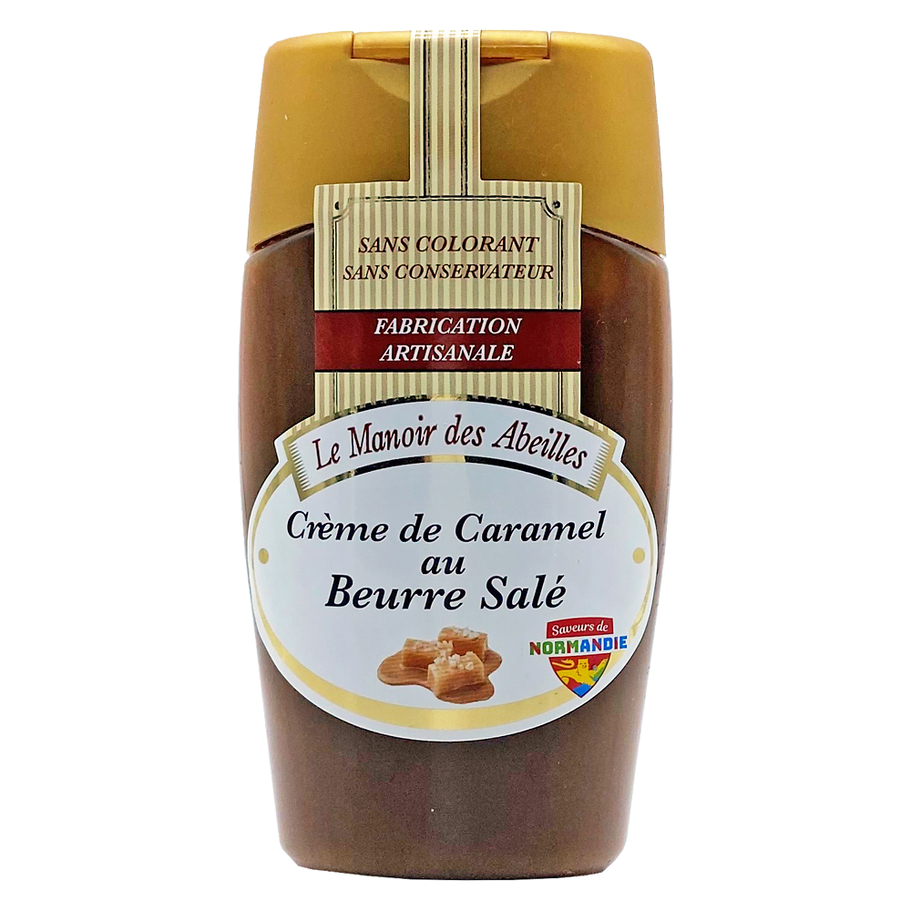 Crème caramel beurre salé MANOIR DES ABEILLES squeezer 220g