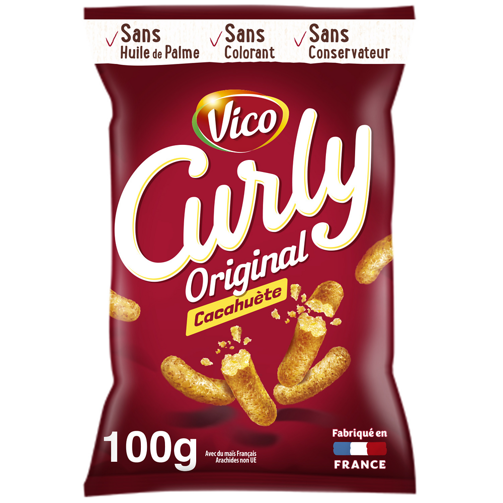 Cacahuète CURLY, 100g