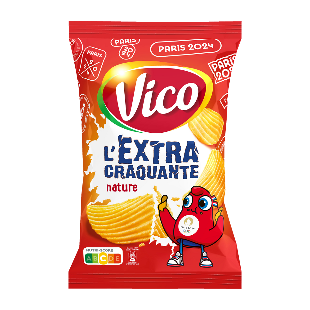 Chips ondulées salée VICO, 150g