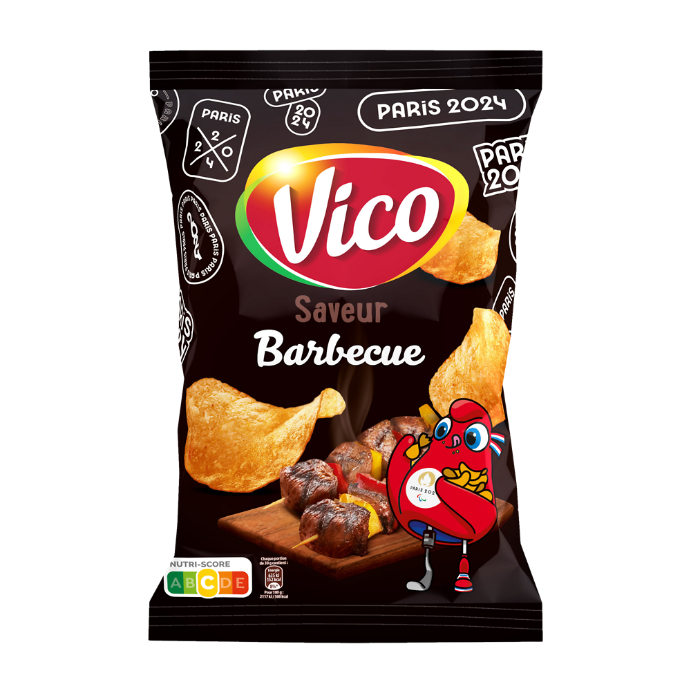 Chips classique barbecue VICO 125g