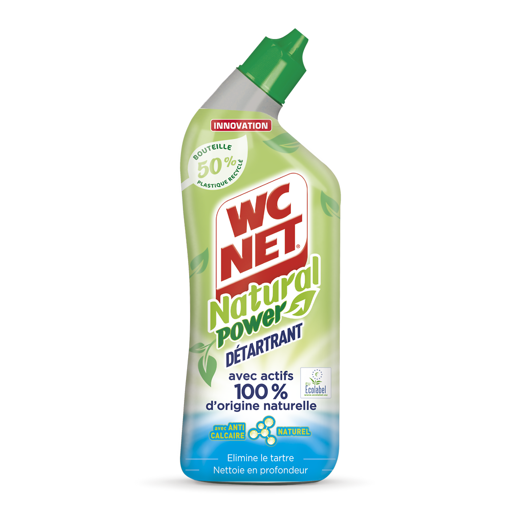 Gel WC détartrant Natural power WC NET - 700ml