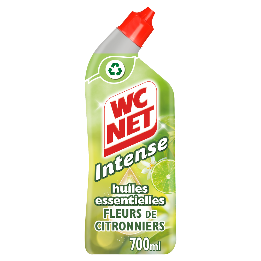 Gel wc intense  protection anti-calcaire feulrs de citronnier WC NET700ml