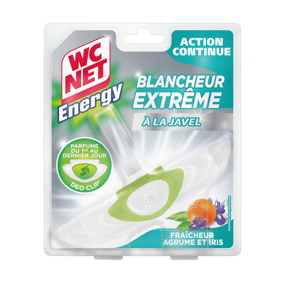 Bloc wc blancheur extreme a la javel fraicheur agrm.iris 38g