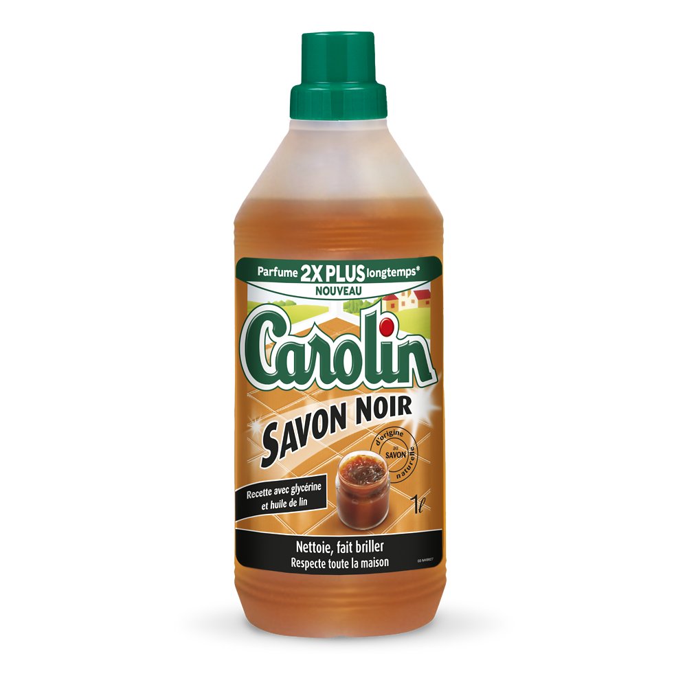 Savon de sol noir CAROLIN Perfboost 1L