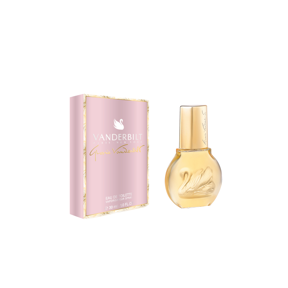 Eau de toilette  N°1 GLORIA VANDERBILT, vaporisateur de 30ml sous étui