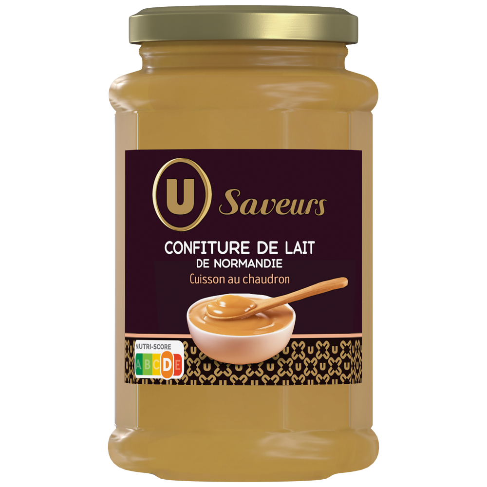 U SAVEURS Confiture de lait de Normandie 320g