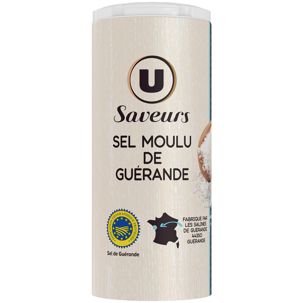 U SAVEURS Sel moulu de Guerande  250g